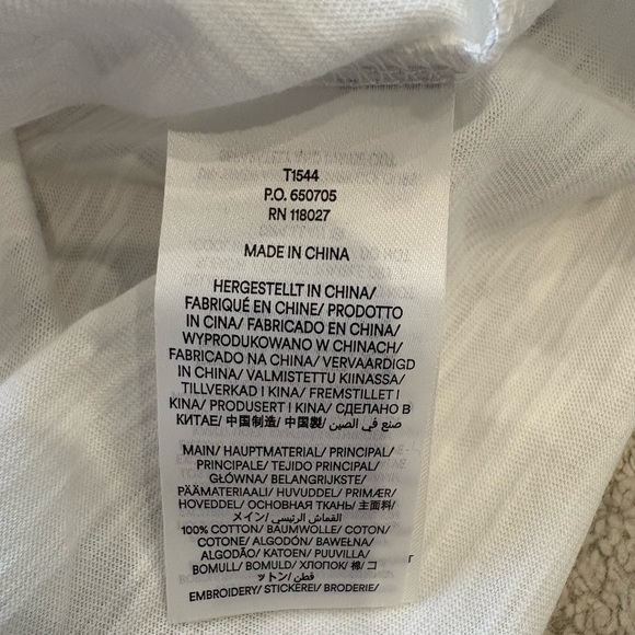 NWOT Boden White Diana Embroidered Tie Neck Size 10 - Picture 10 of 10